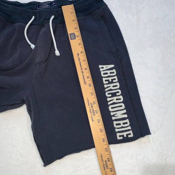 Abercrombie & Fitch Sweat Shorts Lounge Drawstring Casual Comfy Mens S - Picture 5 of 7